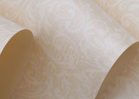 Washable όμορφο αδιάβροχο βινυλίου υλικό ταπετσαριών καθιστικών με το σχέδιο φύλλων