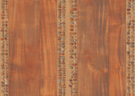 Στεγανοποιήστε το ευρωπαϊκό εγχώριο ντεκόρ ταπετσαριών ύφους για το καθιστικό, κυβόλινθος/ξύλινο σχέδιο σιταριού