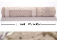 Υγρασία - αποτυπωμένο σε ανάγλυφο απόδειξη βινυλίου σχέδιο καρό ταπετσαριών ρόδινο για την κρεβατοκάμαρα